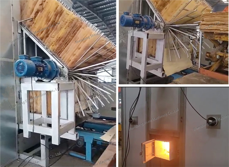 翻板式木皮烘干机 翻板式木皮烘干机